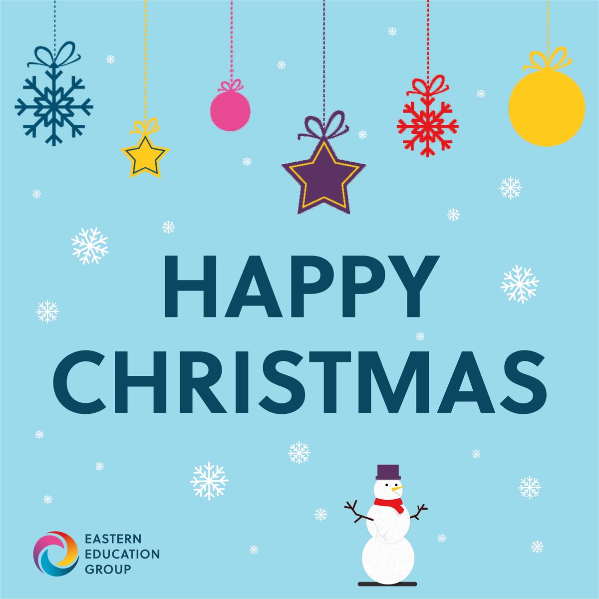 The team at Eastern Education Group would like to wish everyone a Happy Christmas ⭐