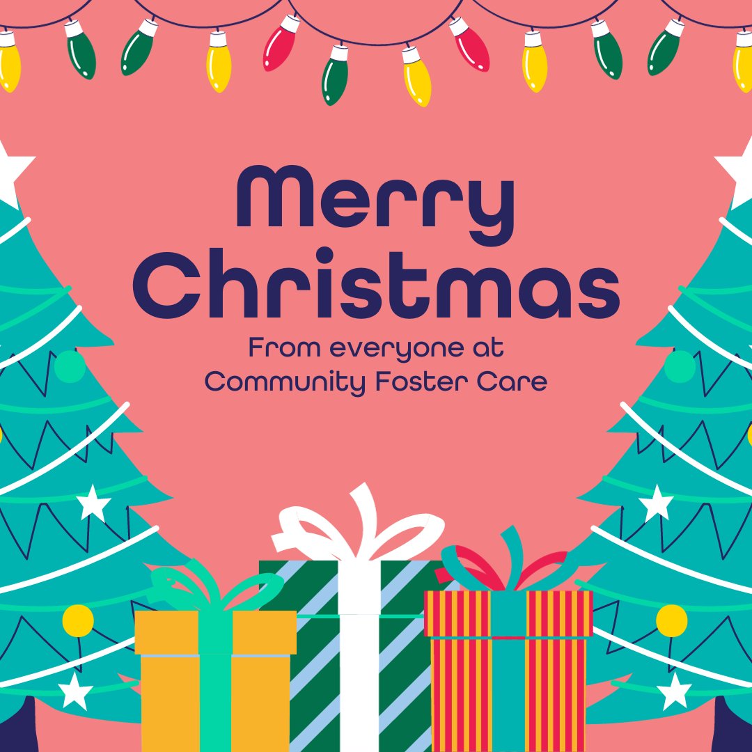 From all of us here at Community Foster Care we wish you a Merry Christmas! 🎄