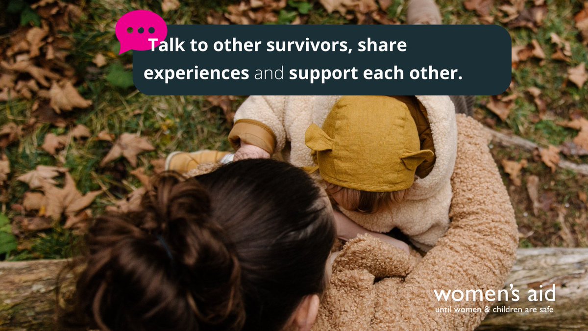With a social feed full of ‘picture perfect’ festive family gatherings, it can feel like you are the only one struggling at this time. Join our survivor’s forum to talk to other survivors and find support and stories of hope too. Sign up here: survivorsforum.womensaid.org.uk