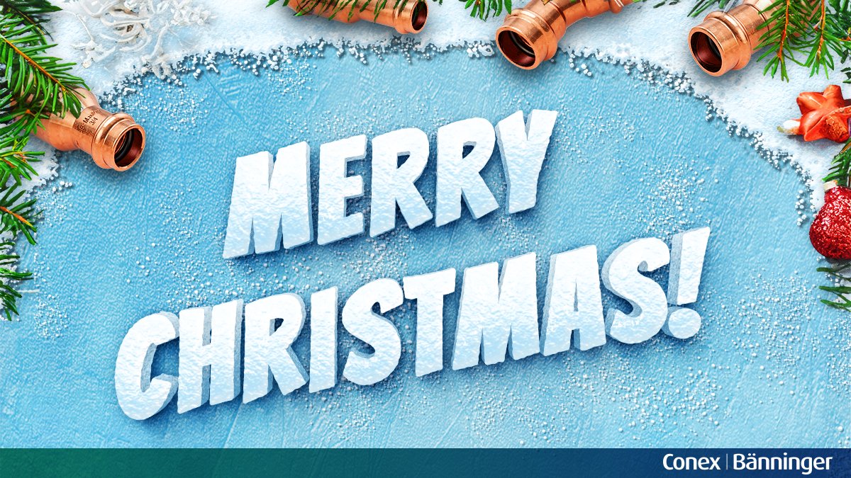 Merry Christmas to all from Conex Bänninger 🎁💚💙 #Christmas #merrychristmas #ConexBanninger