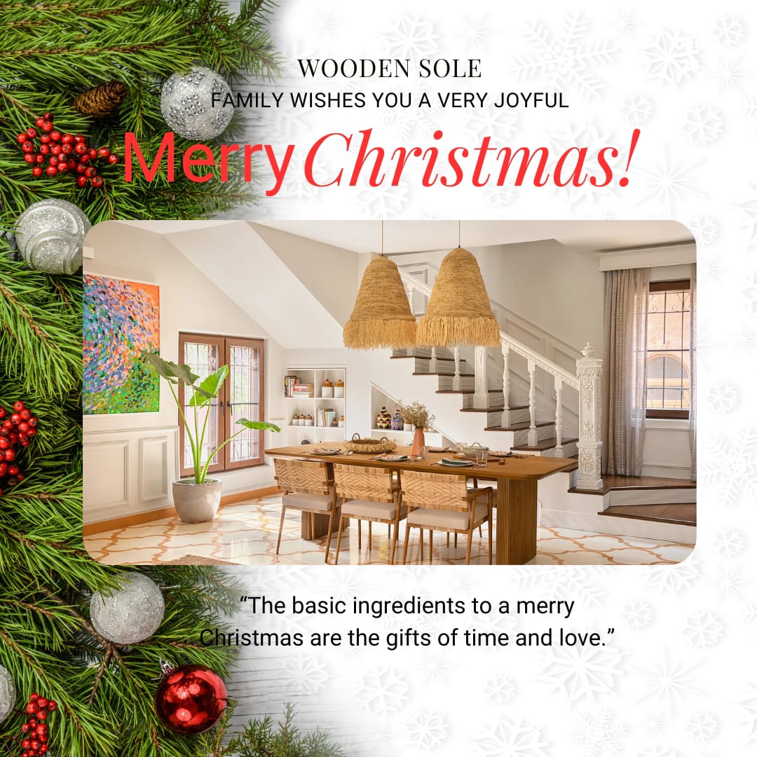 Wooden Sole family wishes you Merry Christmas🎅🏻 and a joyful Happy New Year✨🥰.
.
.
.
.

#christmas2023 #woodensolefurniture