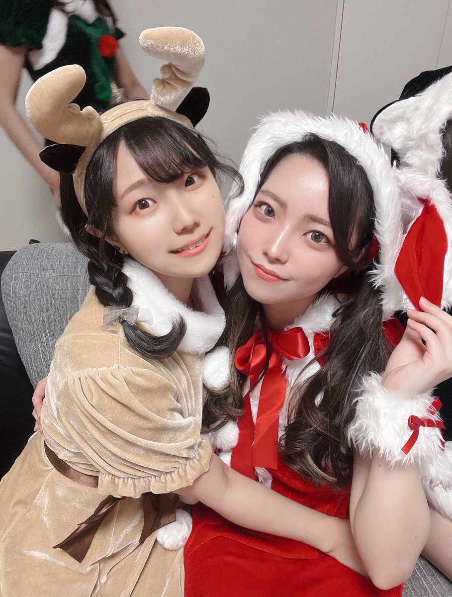 にゃるる 🤍🩵めりくり🩵🤍 #にゃるるか