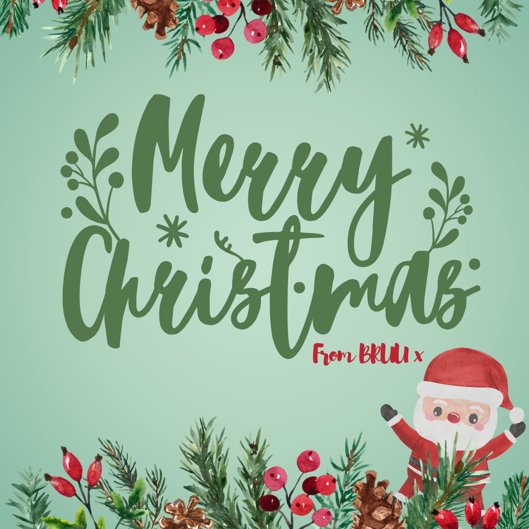 Merry Christmas from our BRUU family to yours. Thank you for choosing our Yorkshire business. Have a fantastic day, and don't forget to share your BRUU photos using #bruutea