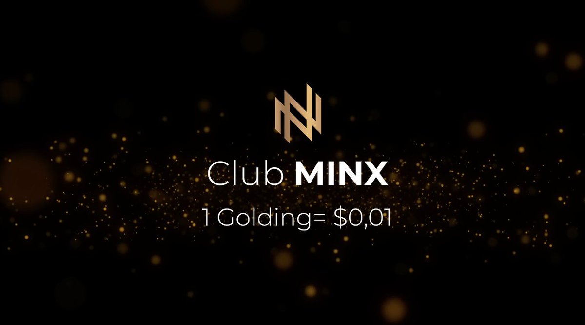 Did you know that each Golding is worth $0.01? 
At InnovaMinex we reward your loyalty through the #ClubMINX.
If you haven't signed up, now is the time to do it now.

innovaminex.com/en/club
