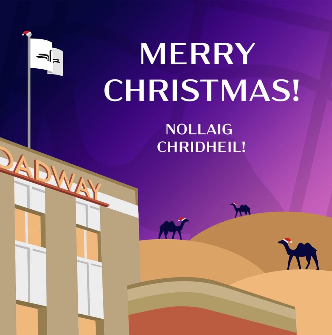 🎄 Merry Christmas from the Broadway Cinema! 🎄

From all of us at Friends of the Broadway Prestwick, we wish you a very merry festive season and we can't wait to see you in 2024! 🎉

The magic of film, returning to your cinema once more! ✨