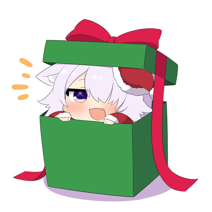 「gift box santa costume」 illustration images(Latest)