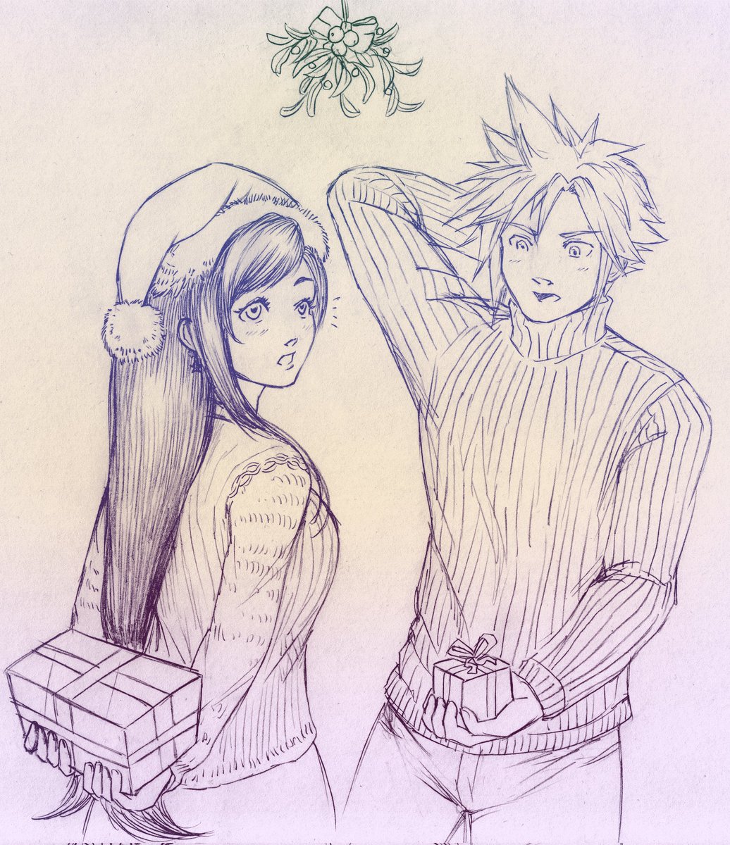 Merry Crisis Core!
#ffvii #CloTi