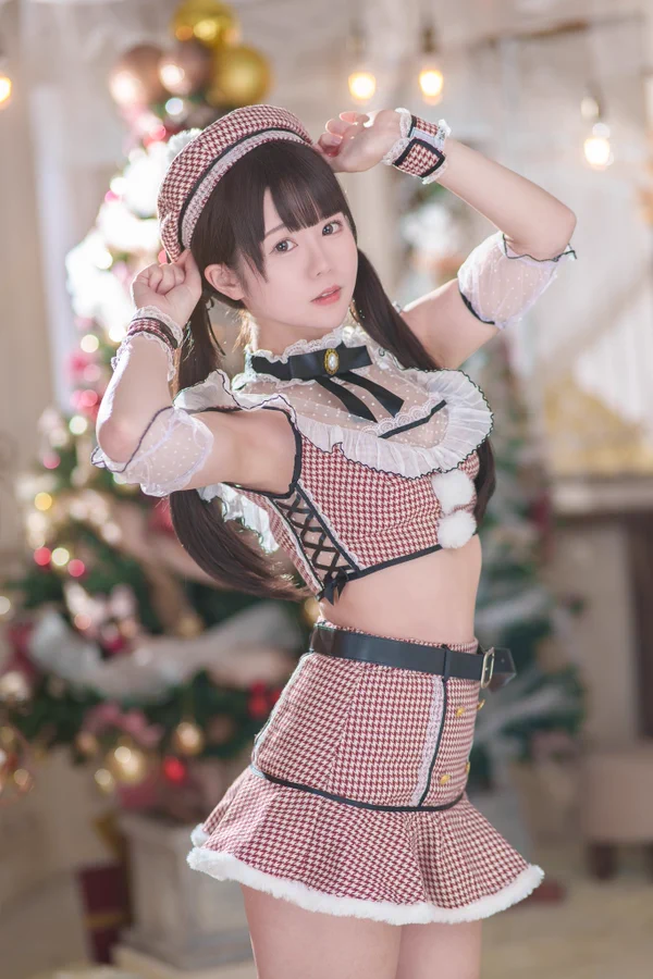 Asian girl Christmas costume