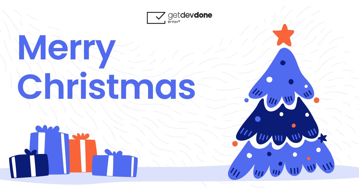 GetDevDone's tweet image. Your support has been the greatest gift this year. Wishing you a peaceful holiday season and a successful New Year.