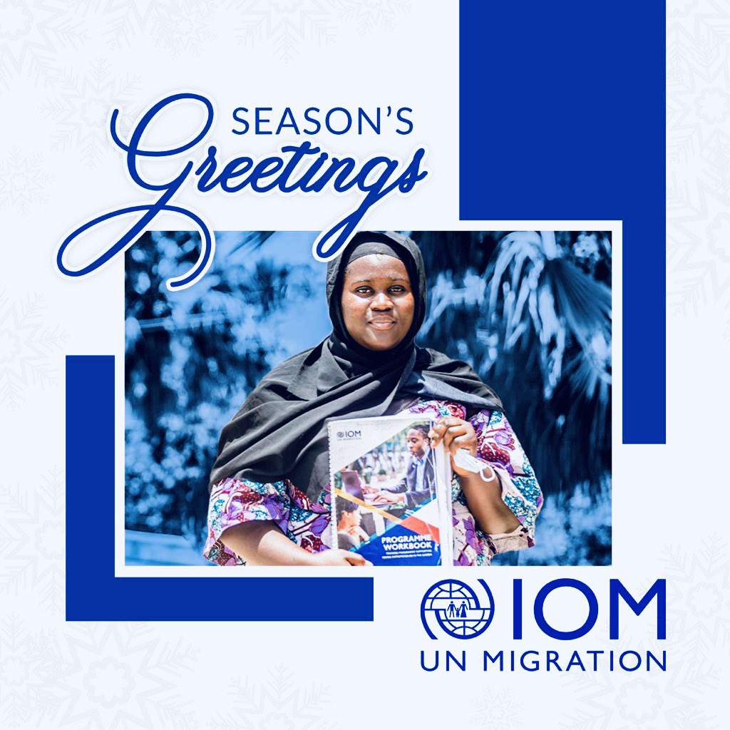 From all of us at IOM The Gambia, Season’s Greetings 💙

#HappyHolidays | #holidayseason