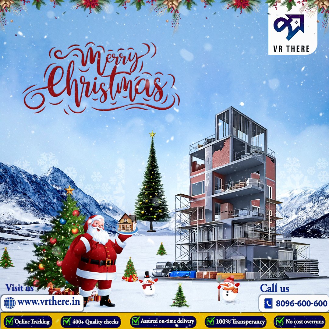 Vrthere1's tweet photo. Merry Christmas!

To Know more visit : https://t.co/WKkHdYydHB
VR There
Contact Us: https://t.co/7s7s1yTBRY | 8096 600 600
#marrychristmas #Christmas #christmastrees #christmastime #santa #christmasdecorating #constructionmanagement #civilconstruction #interiordesign #vrthere https://t.co/czwZPyHoDw