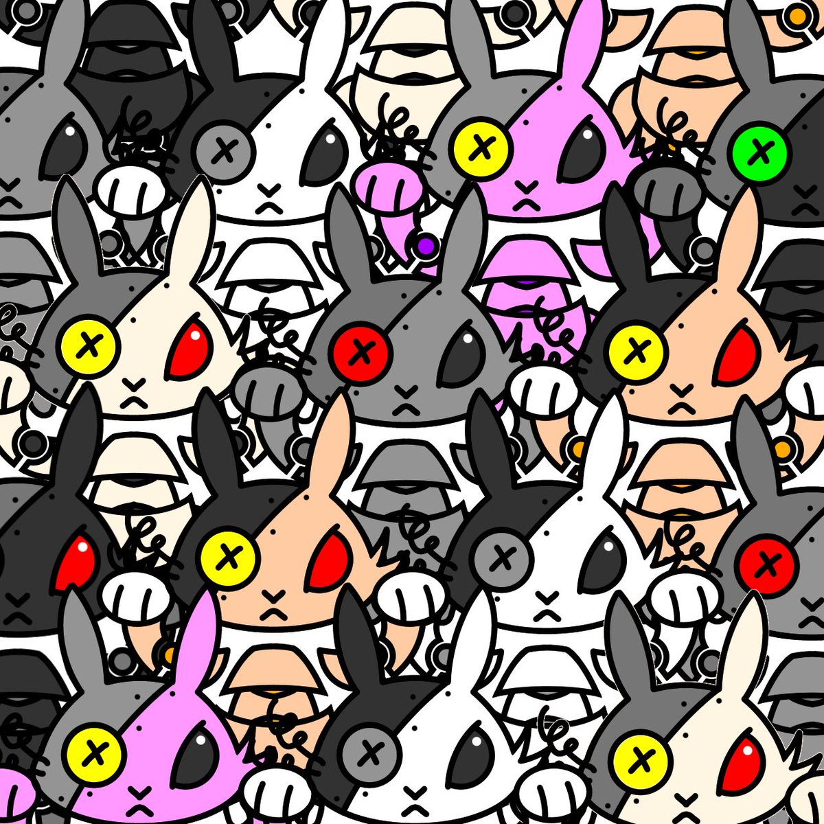 クリスマスから年末へ、、、。
やり残した事はないのか！？
ウサギの逆襲がはじまる、、、！？

#絵　#illustration