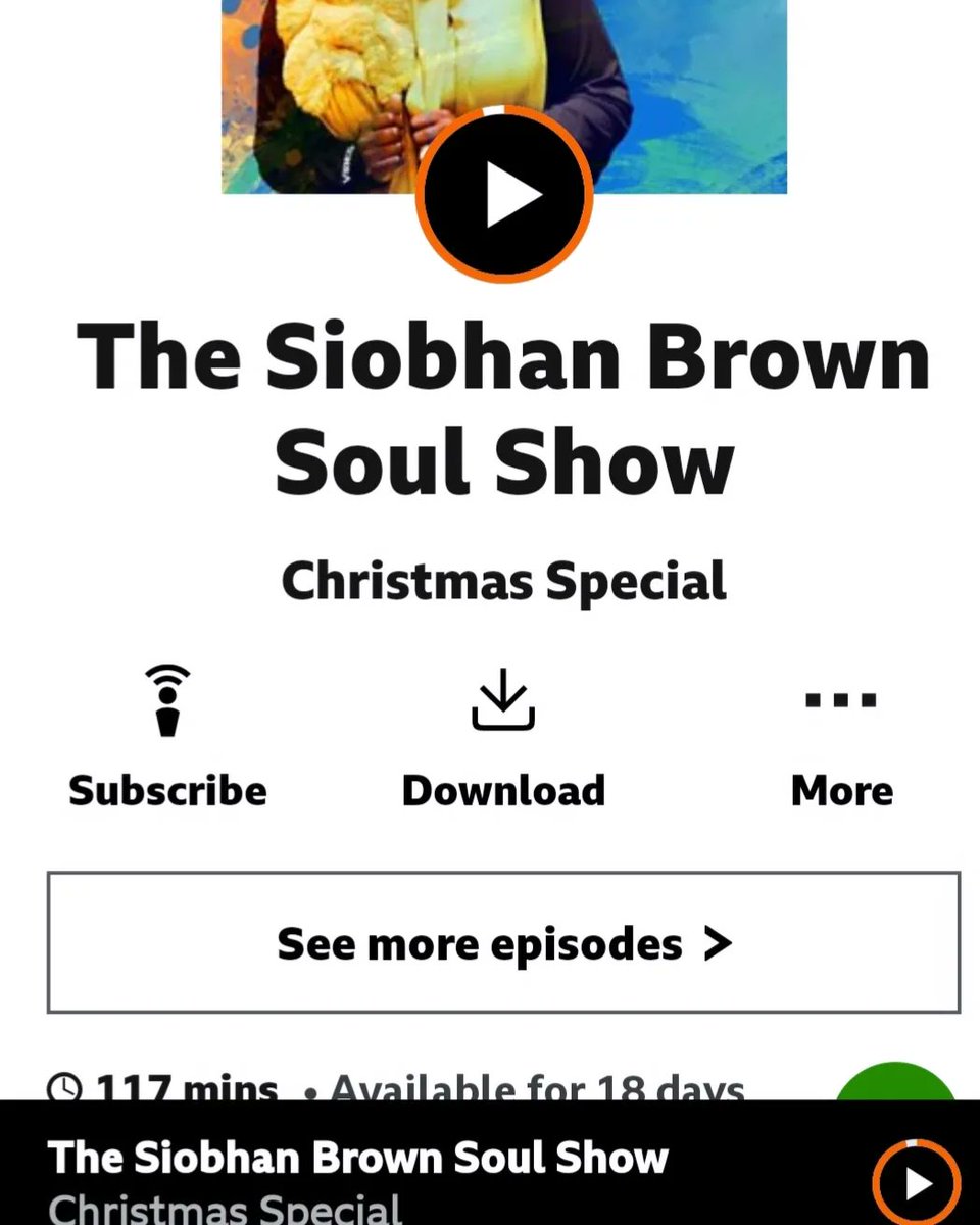 GET YOUR SIOBHAN BROWN SOUL SHOW CHRISTMAS SPECIAL ON TODAY TO GIVE YOU THAT WARM HAPPY FESTIVE FEELING ! 2 hours of feel good christmas soul tunes to listen to. @bbcsounds @bbcradioulster @RalphMcLeanShow Wishing you a beautiful christmas Everyone. - from me and my family x