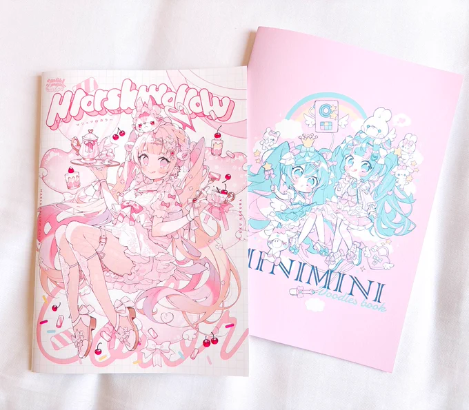 新刊の「版権らくがき本」はVtuberさんが多めです。お題箱で頂いた子たちも描きました!(会場限定での頒布ですがFANBOX支援者様のみ通販可能とする予定です)