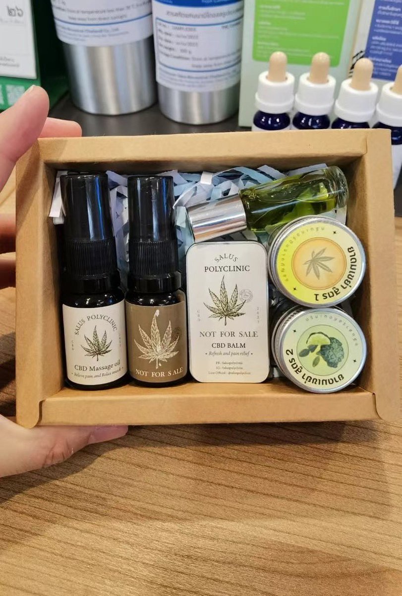 Yuze9488's tweet photo. 这里是一部分CBD产品
已经在泰国药商店和泰国购物网站出售
在绝对健康和安全的情况之下💯
让消费者可以在医生允许的成份下使用
不含THC ☑️ https://t.co/El14pJrLp3
