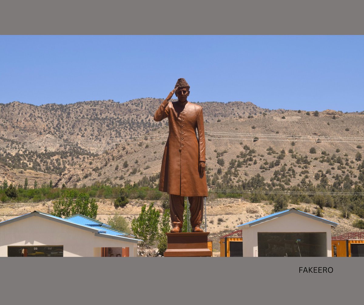 FKaantheso's tweet photo. Quaid e Azam Muhammad Ali Jinnah 
sculptures by Fakeero Solanki https://t.co/ylNBrfbMO3