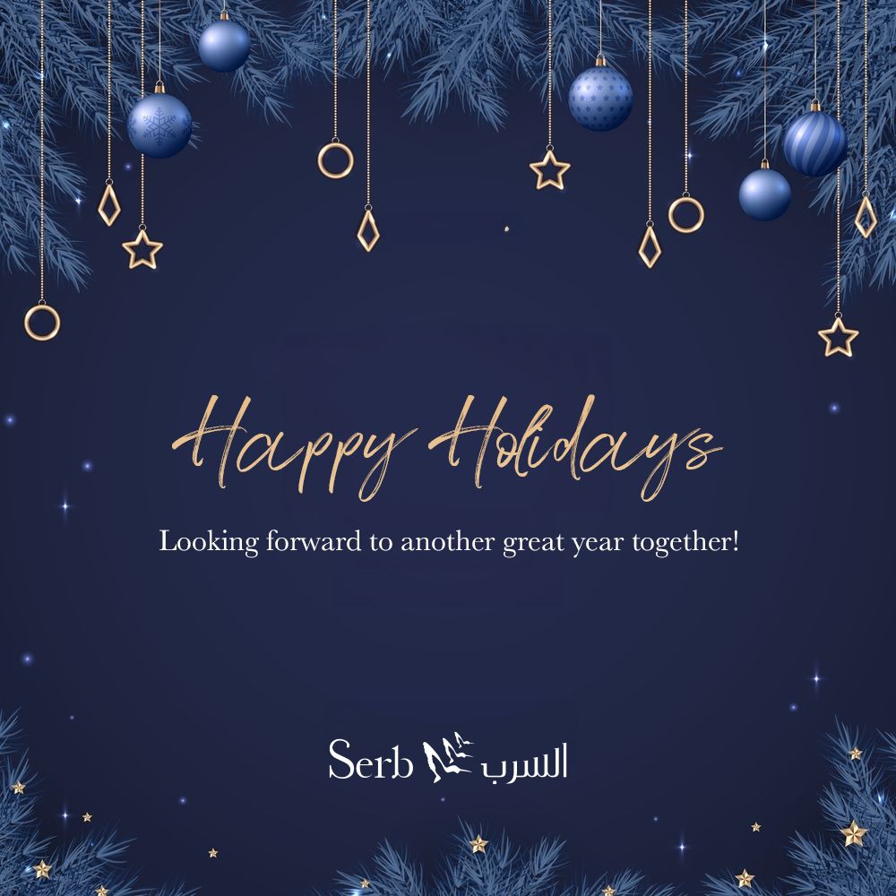 Happy Holidays
Looking forward to another great year together!

Riyadh - LOCALIZER MALL: 011 2174004
📍Jeddah - STARS AVENUE MALL: 012 2754779
📍Jeddah - MOSADIAH CENTER: 012 6694056
📍Khobar - 7TH AVENUE CENTER: 013 8897865

#Mensfashion  #ROYROBSON #SERB #EleganceAndCharm