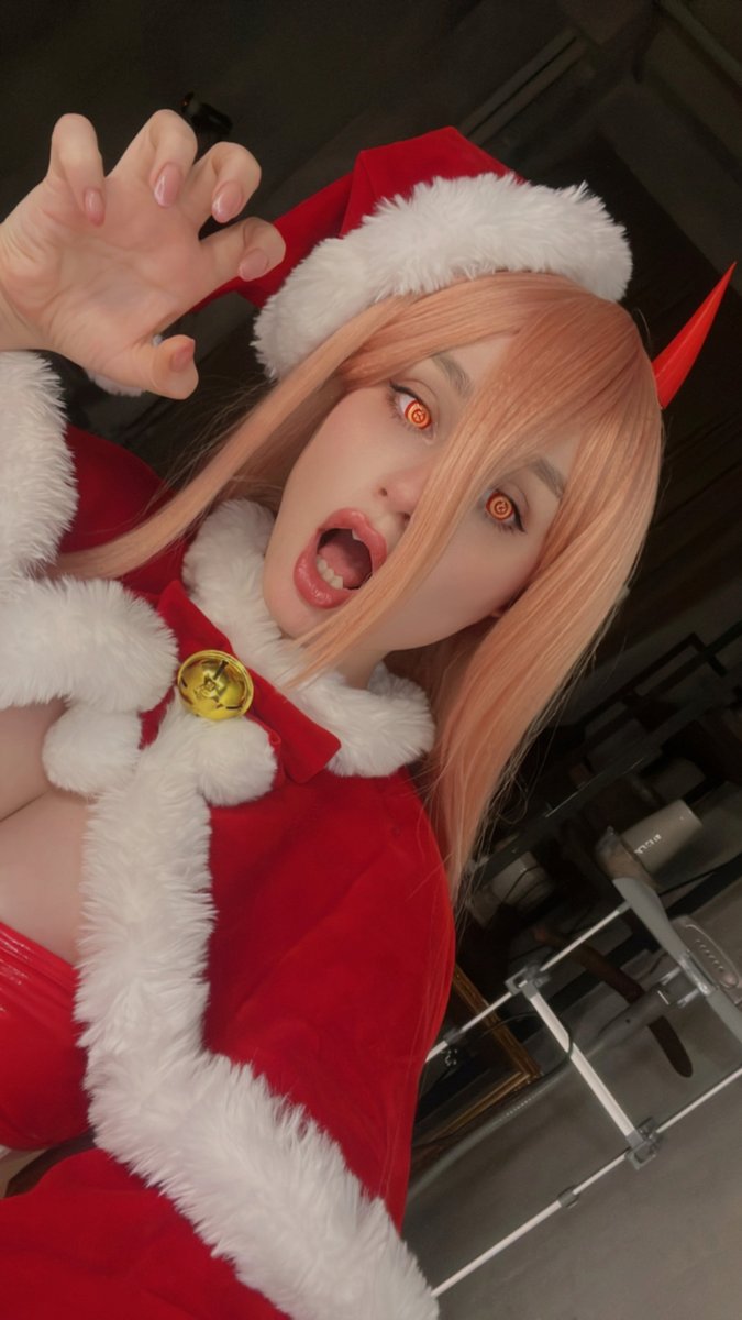 merry xmas 🎉

#チェンソーマン #パワー https://t.co/k8OqlBMlmc