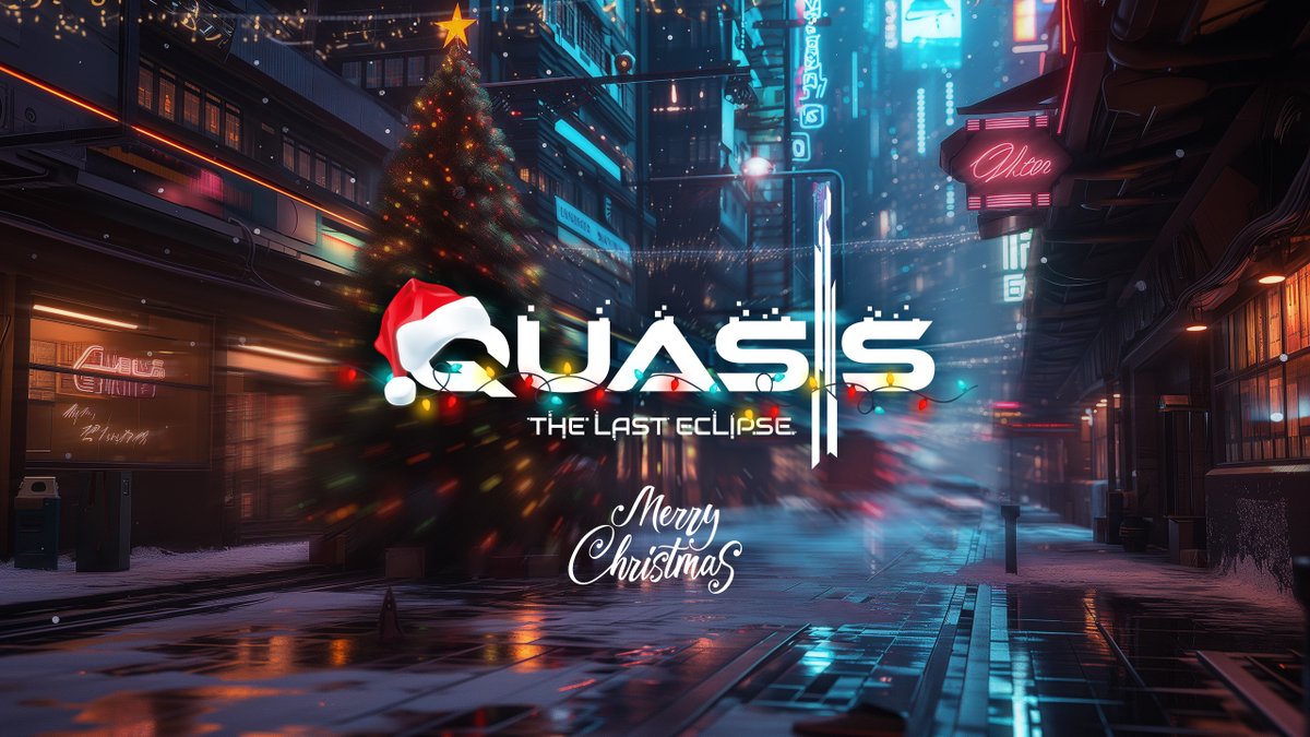 LastTimeStudio's tweet image. #Quasis #kickstarter #indiegame #gamedev #cyberpunk #postapocalypse #rpg #MerryChristmas
Last Time Studio wishes you a Merry Christmas! ❄️ May the remainder of this holiday season be filled with warmth, happiness, and good health. Best of luck with your New Year&apos;s Resolutions!🎄