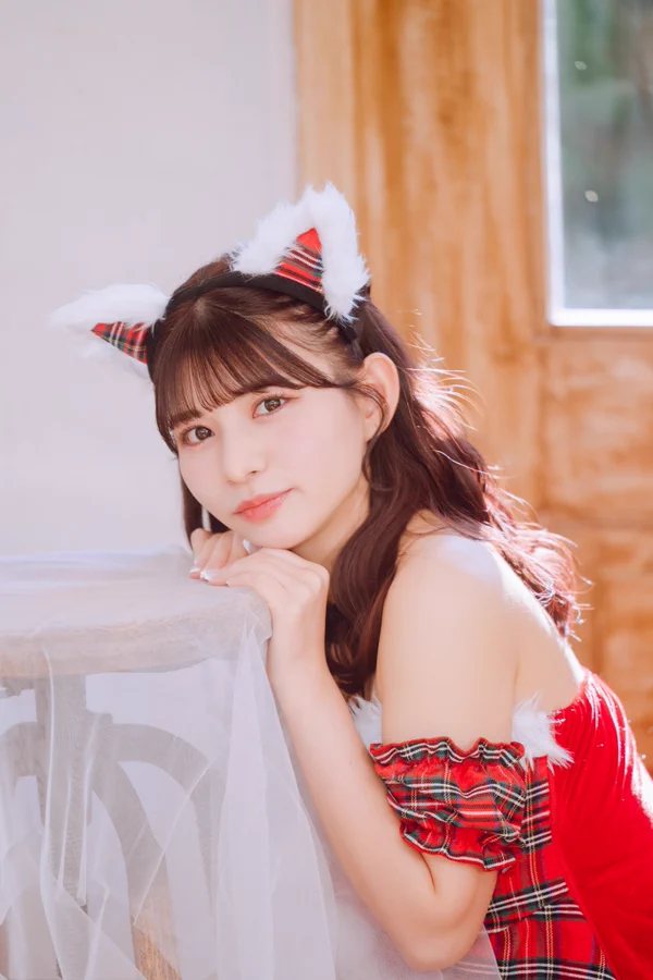 Asian girl Christmas costume