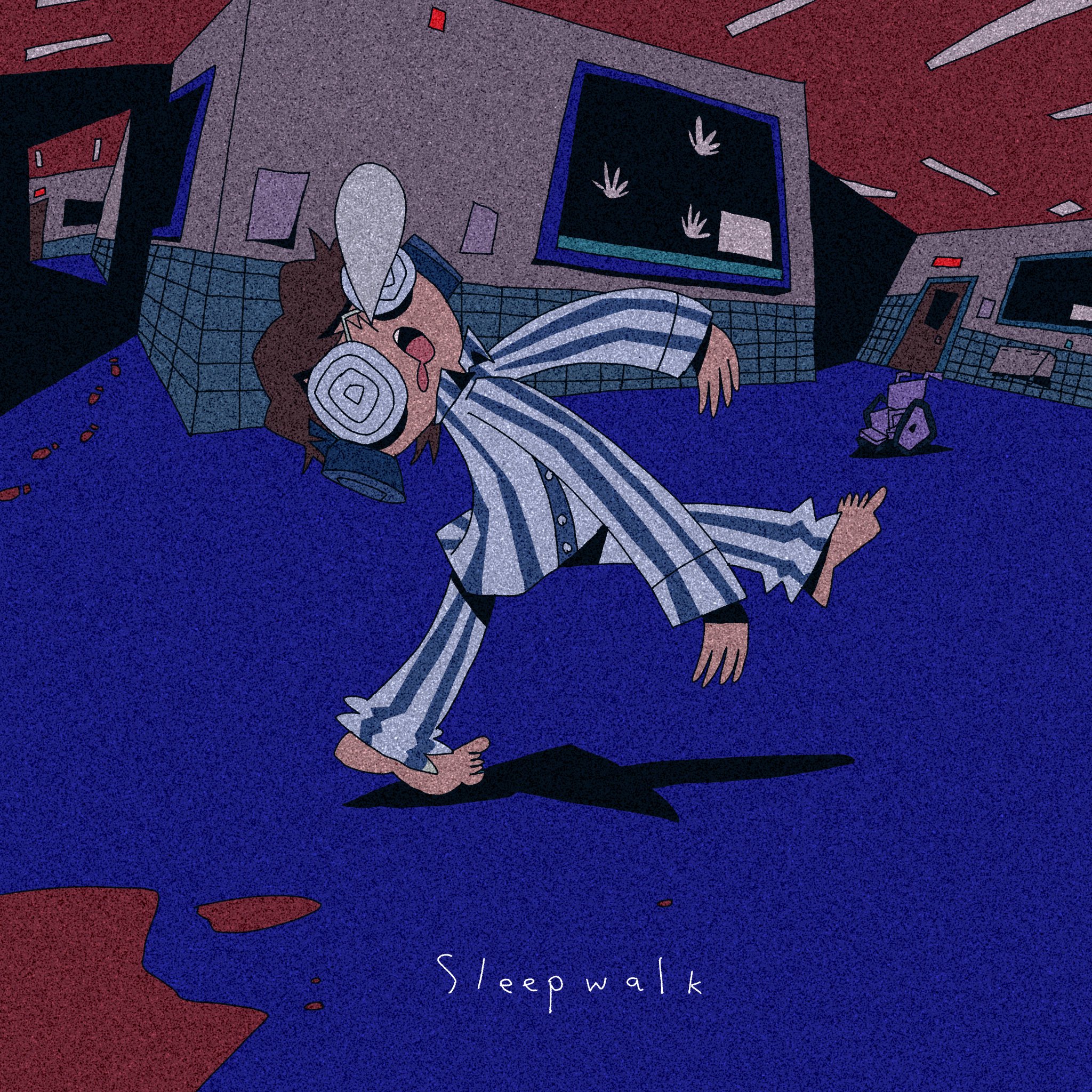 なとり　アーティスト　Tシャツ　sleepwalk 劇場 Sleepwalk S/S Tee (Spring Festival2024Tag ver) | natorium