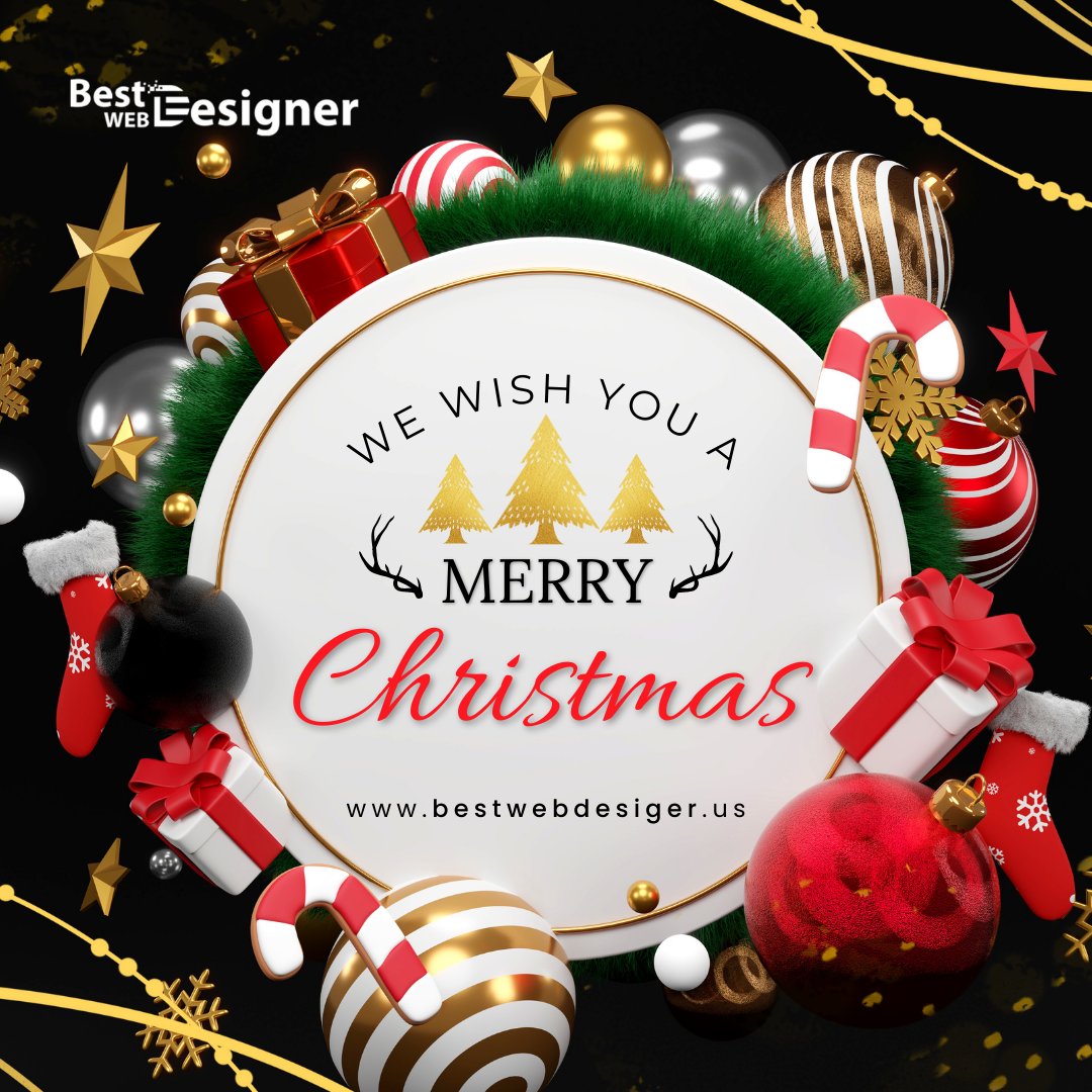 WebDesignerUS1's tweet image. Wishing you a Christmas filled with joy, laughter, and the warmth of family and friends. 🎄Merry Christmas!🎄
.
#bestwebdesignerus #merryxmas #christmas2023 #merrychristmas🎄 #MerryChristmasEveryone #webdevelopmentagency #WebsiteDesign #merrychristmas #partynight🎉