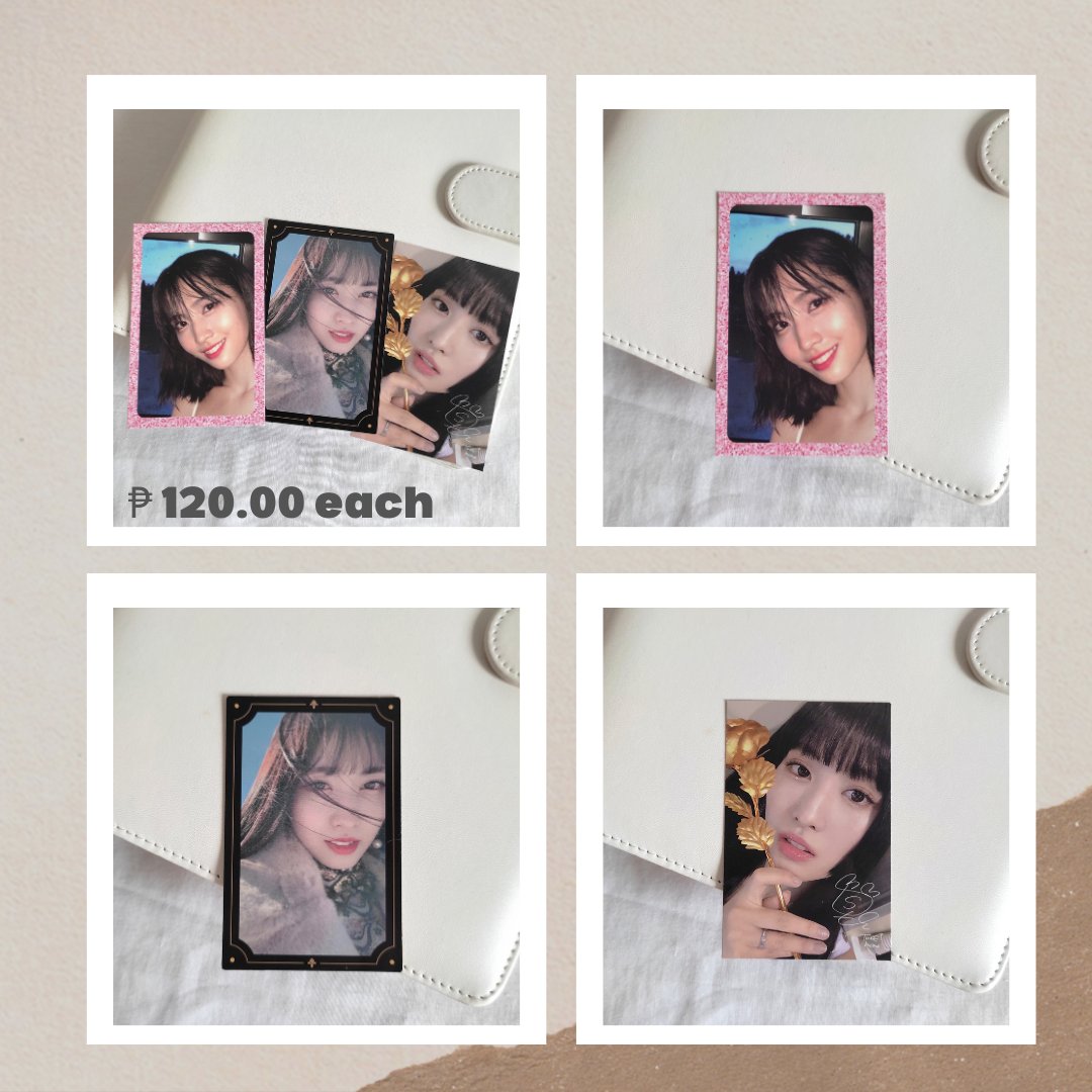 zynlvu_'s tweet photo. ꒰ wts lfb ph ꒱

✦ quitting sale qs 
   ⤷ prices on pic + lsf

— tingi
— onhand
— mint condition
— dop: payo(prio)/2days/gcash
— mod: jnt direct - Bataan 

🏷️ twice momo ph fs signed glitters sn tyoy https://t.co/3NEWuuOyfR