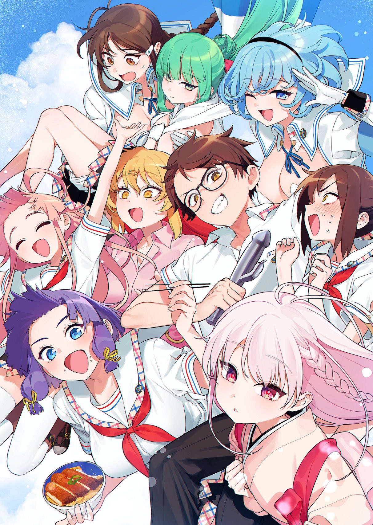 ぬきたし THE ANIMATION 描き下ろし　等身大タペストリー　橘 麻沙音 ぬきたし THE ANIMATION｜アニメ声優・キャラクター・登場人物