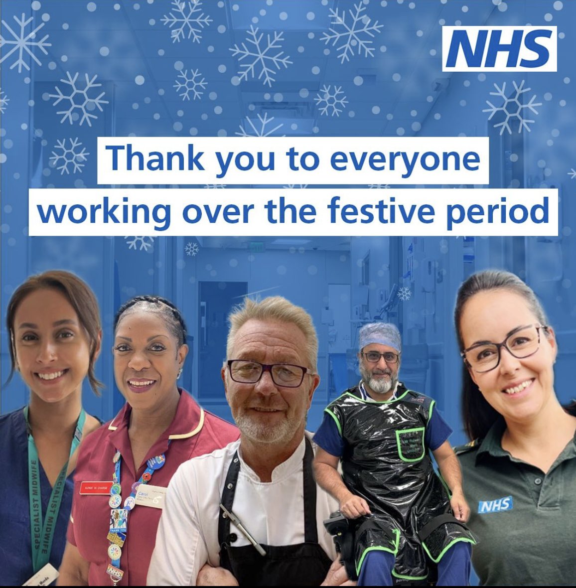 Merry Christmas 🎄🎉 Thank you to all working today to keep our people safe and well. Much appreciated 👍🏼@CWPT_NHS