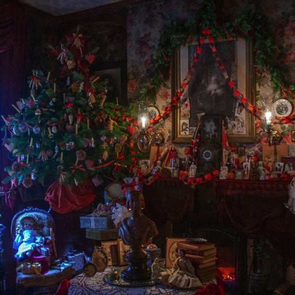 On Christmas Morning, Miss Isabel Jervis parlour sits in alone in her parlour awaiting the arrival from Braintree of her brother James’ two little boys, William and Clarence, her nephews.