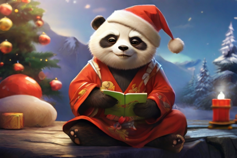 Wishing all our fellow pandas a Merry Christmas! 🎄🐼 
Let the spirit of peace and unity guide us in our DeFi journey. Master Shifu's wisdom resonates not just in finance but also in the hearts of CAPA citizens. Spread joy and celebrate the season! 🌟🎅
#CAPA #ChristmasSpirit