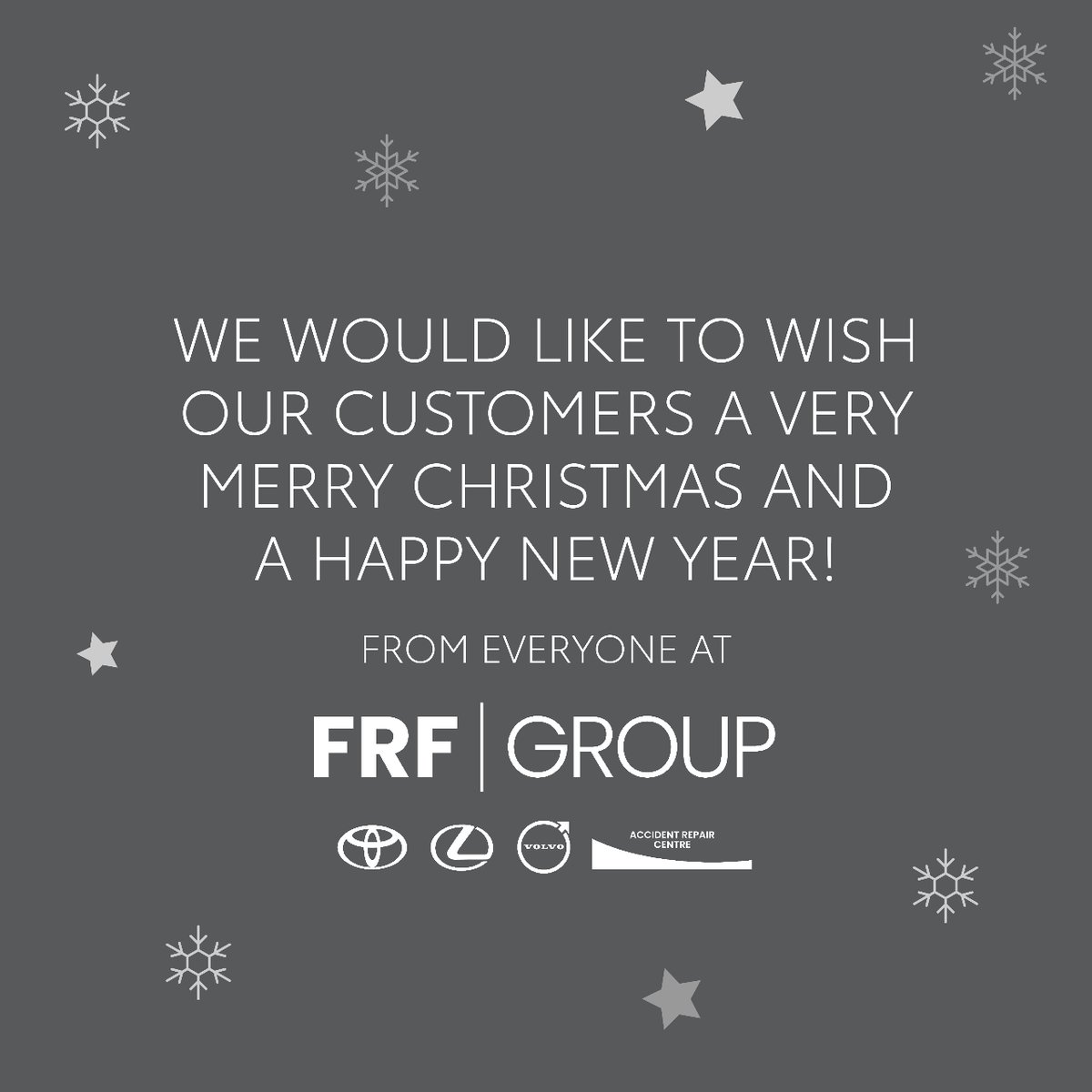 FRFVolvo's tweet photo. Merry Christmas from everyone here at FRF Volvo and FRF Group 

#FRF | FRF Volvo https://t.co/Da6Vcb3Yw0