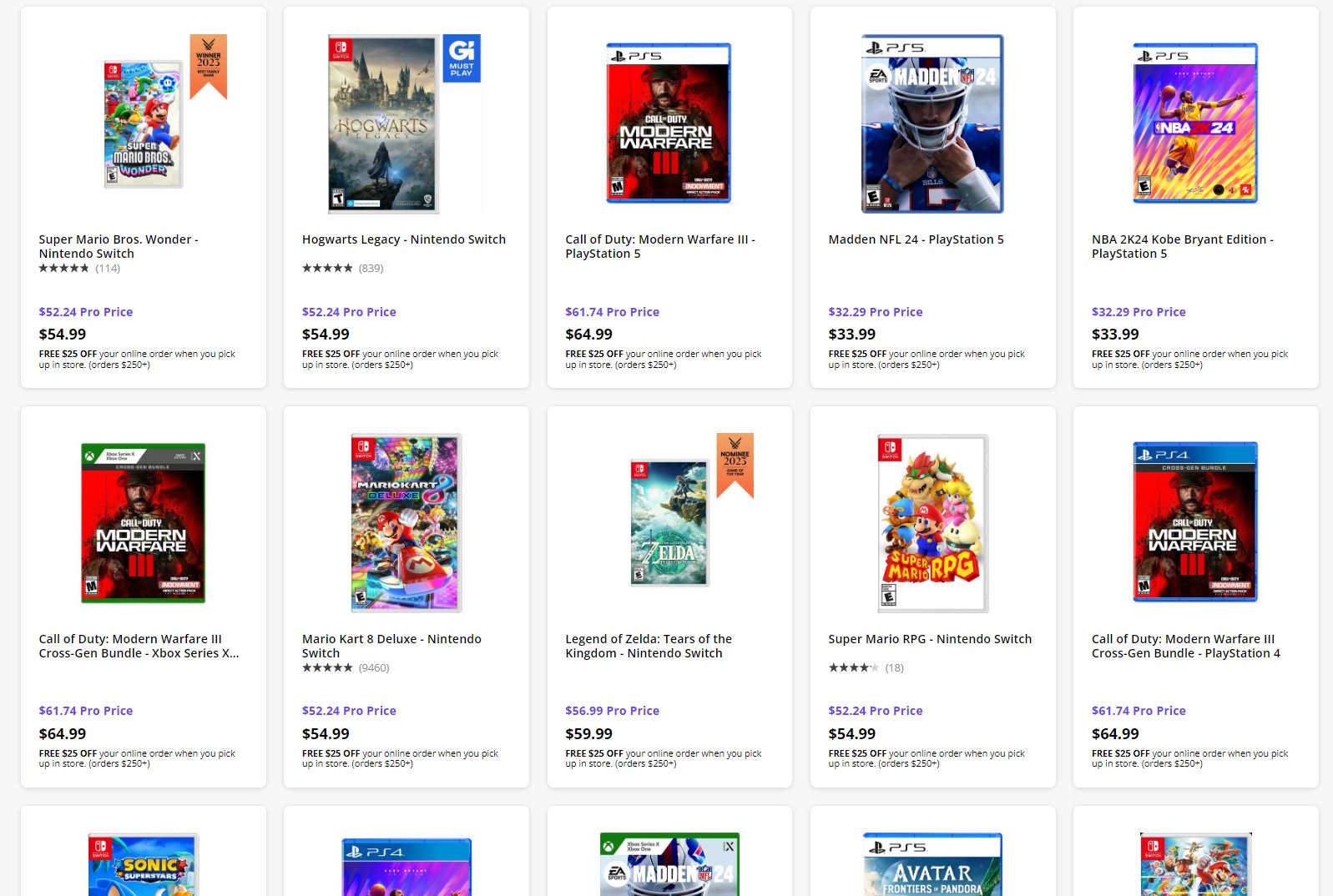 Gamestop buy 2 pre on sale owned get 1 free