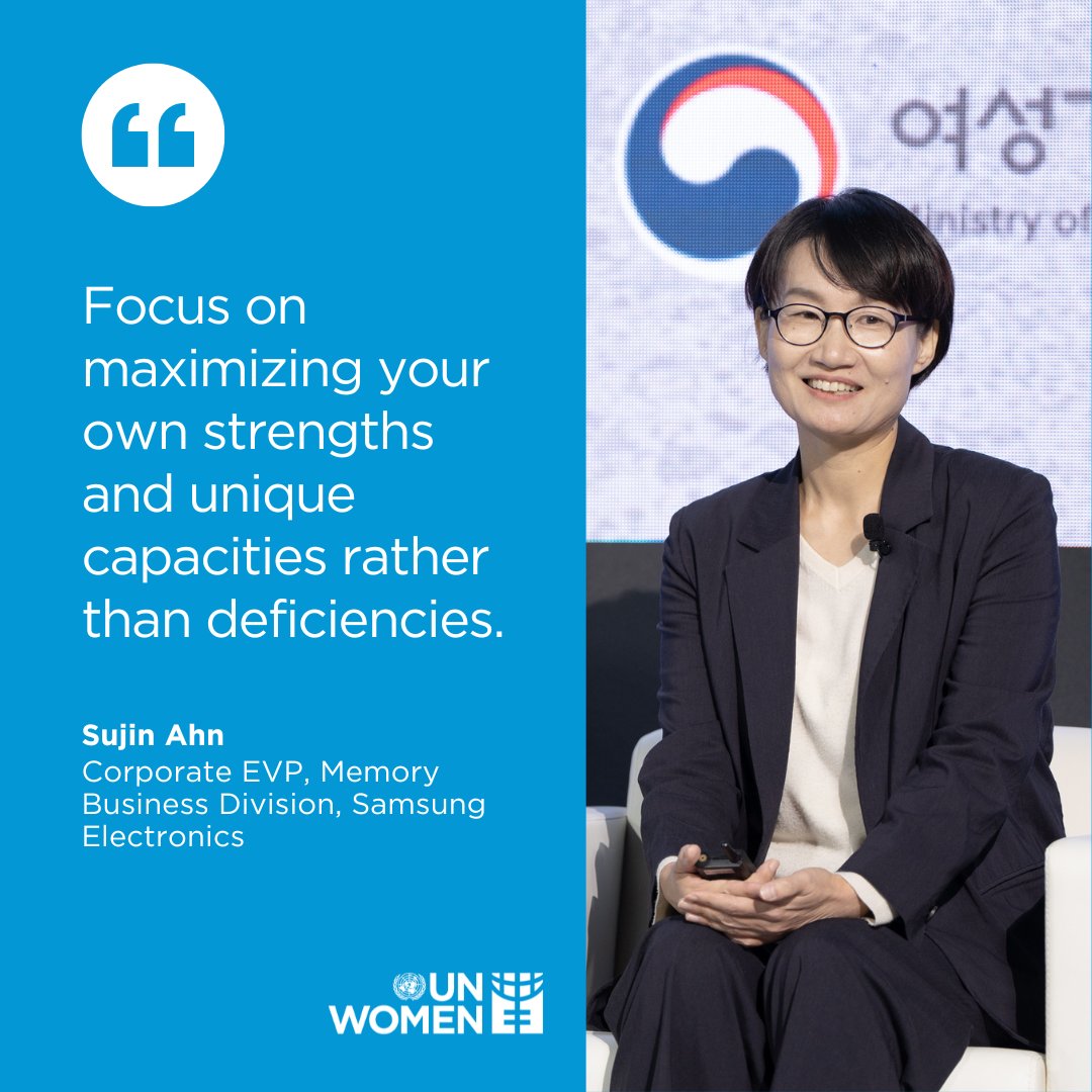 unwomenasia's tweet photo. Trailblazing women in the fields of infrastructure, technology and finance attended the 1st Seoul Gender Equality Dialogue hosted by @UN_Women's #CentreInROK 🇰🇷 

Read more ➡️ https://t.co/1vZWN5SLbb https://t.co/Ep2dphx4MJ