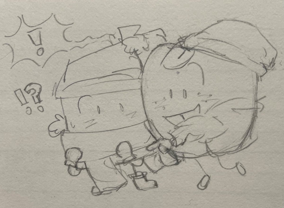meatycanddy's tweet photo. Some #marshple art from last year I just found now! Merry Christmas I guess lol #inanimateinsanity https://t.co/5To7FGaAxu