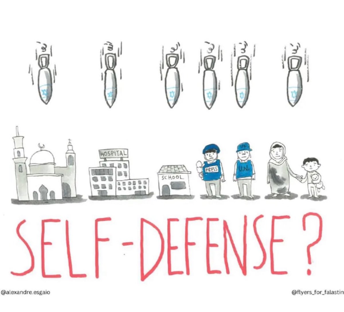 NSanabel's tweet photo. Israel's Self-defense ...

#GazaMassacare
#GazaGenocide
#Gaza_Genocide
#GazaHolocaust https://t.co/16ZmZHX3Z5