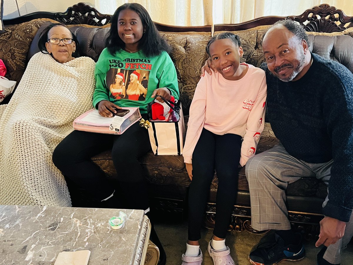 Christmas Eve with the Baileys! The tradition continues… #Grandparents #family