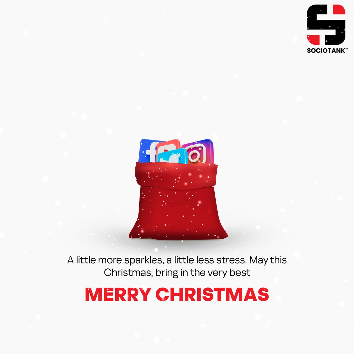 Socio_Tank's tweet photo. 🎄✨ Wishing you a Merry Christmas from the Sociotank family! May your feed be filled with joy, laughter, and festive cheer. 🎅🤶Cheers to spreading love in every post! 

Powered by @PJPdigital

#SociotankChristmas #sociotank 
#FestiveGreetings #SpreadLove https://t.co/UYnLGWIphQ