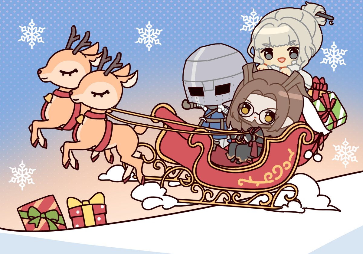 KuroGetsumei's tweet photo. πMERRY CHRISTMAS!π
From the Three Musketeers to you!
#GetsumeiArt #Varagraph https://t.co/42TYe508br