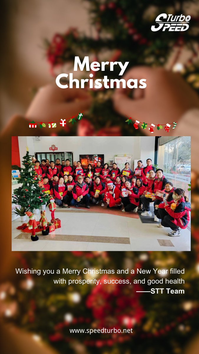SpeedTurboTech's tweet photo. SpeedTurbo wishes you a Merry Christmas and a New Year filled with prosperity, success, and abundant health!
#speedturbo #turbo #Christmas https://t.co/DdVgMdaaif