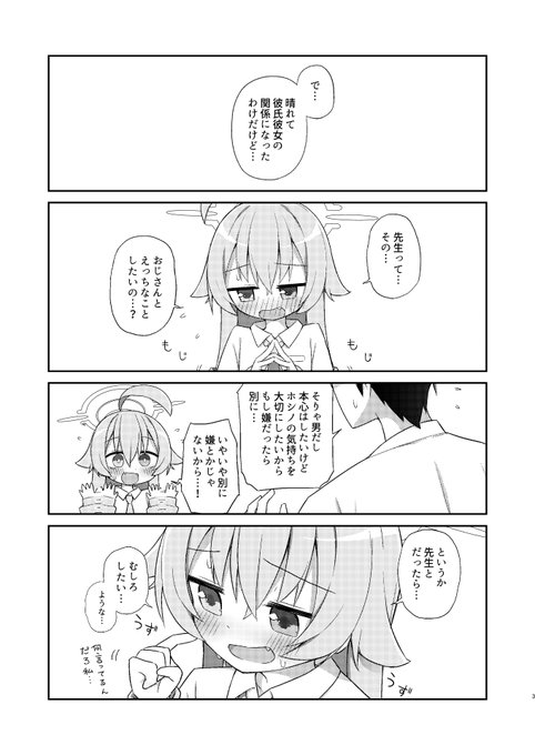 【C103新刊】当サークルの全年齢向け本『いつの間にか絆ランクが100になってたおじさん』の間の話です先生と恋人になったホシノが色んな服装でえっちなことをします1日目西ひ-41b「Citrus junos」にて頒布予定↓パートのサンプルはpixivで公開してます 