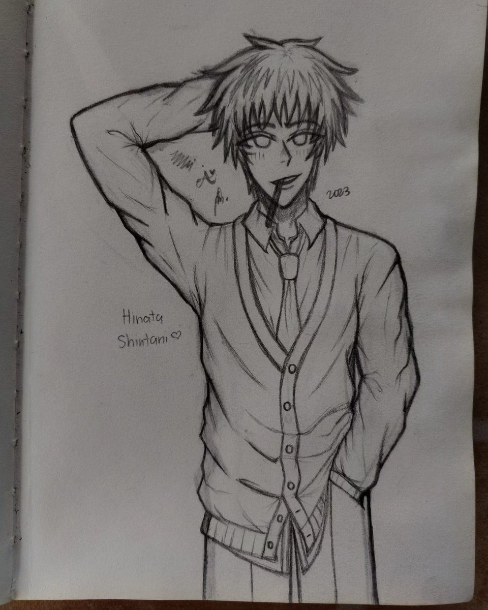 animelover813's tweet photo. Hinata Shintani Manga Style 👀 ⚪⚫
.
.
.
#animefanart #fanart #drawing #anime #hinata #shintani #hinatashintani #kaichouwamaidsama #painting #art #cute #seamiartwatercolor #watercolor #colorpencil #seamiart #manga #style #watercolorpainting #characterpromptchallenge #achromatic https://t.co/d6WWGQv5Wi