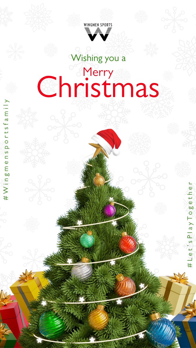Sending warm wishes for a Merry Christmas from the #WingmenSportsfamily!

Deseándote una Feliz Navidad desde la familia de Wingmen Sports.