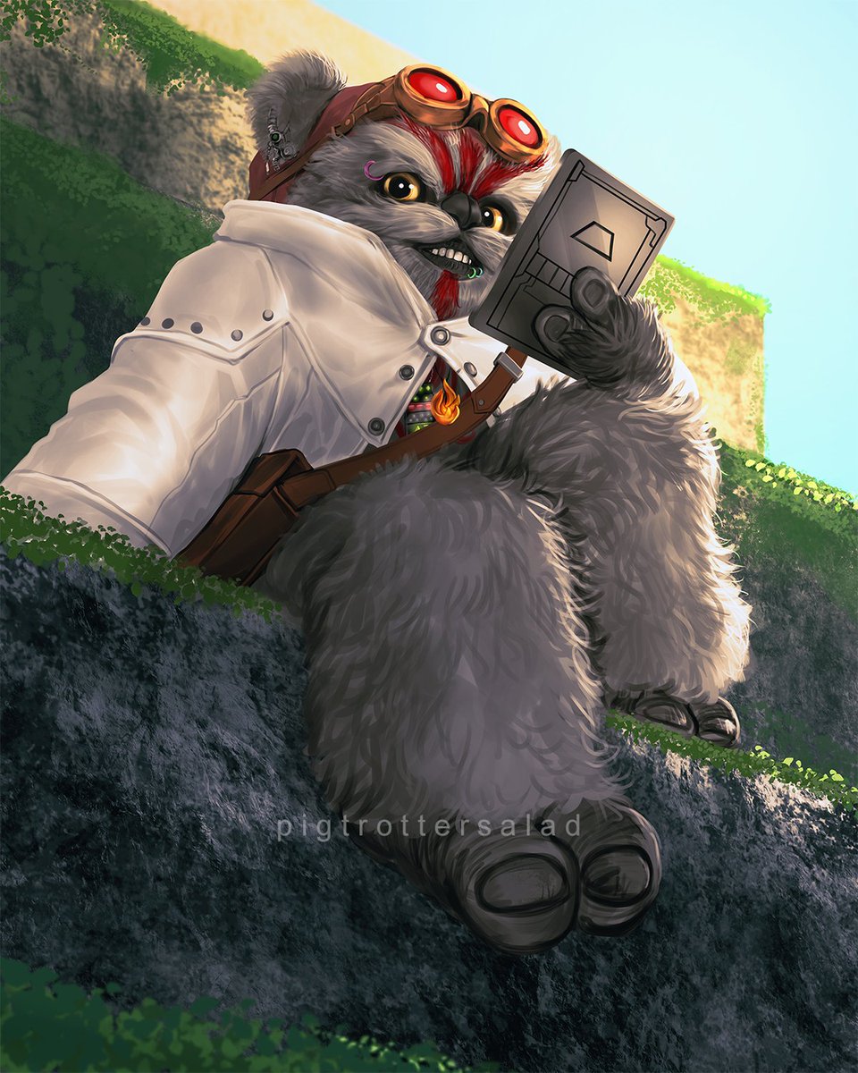 pigtrottersalad's tweet photo. Fidget (Ewok character comms) https://t.co/jTezuKdPny