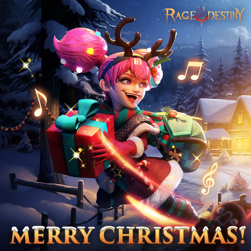 RageofDestiny's tweet photo. Merry Christmas, Adventurers! Join us in celebrating this joyous season with us by sharing or recommending your favorite Christmas jingle or song. 

Participate here and win Gems! 👉🏼 https://t.co/uEHwO4AWmj

#RageofDestiny #event https://t.co/bgQy6l5yzN