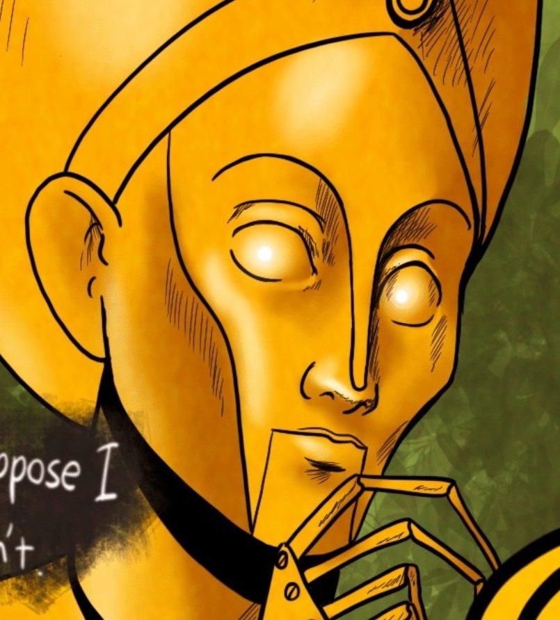 birdytheartist's tweet photo. Aint that a friendly face? #clockworkwebtoon @webtooncanvas what you guys think https://t.co/cXq6Zhiu15