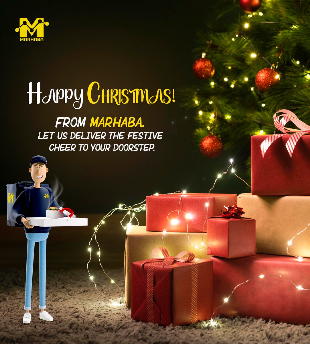 MarhabaBd's tweet photo. Happy Christmas from Marhaba!
Wishing you a Christmas filled with laughter, love, and hassle-free celebrations. Let us deliver the festive cheer to your doorstep.
#Christmas #christmas2023gifts #christmasgifts #christmastime #marhaba #marhababd #delivery #parceldelivery https://t.co/voUAGjksUy