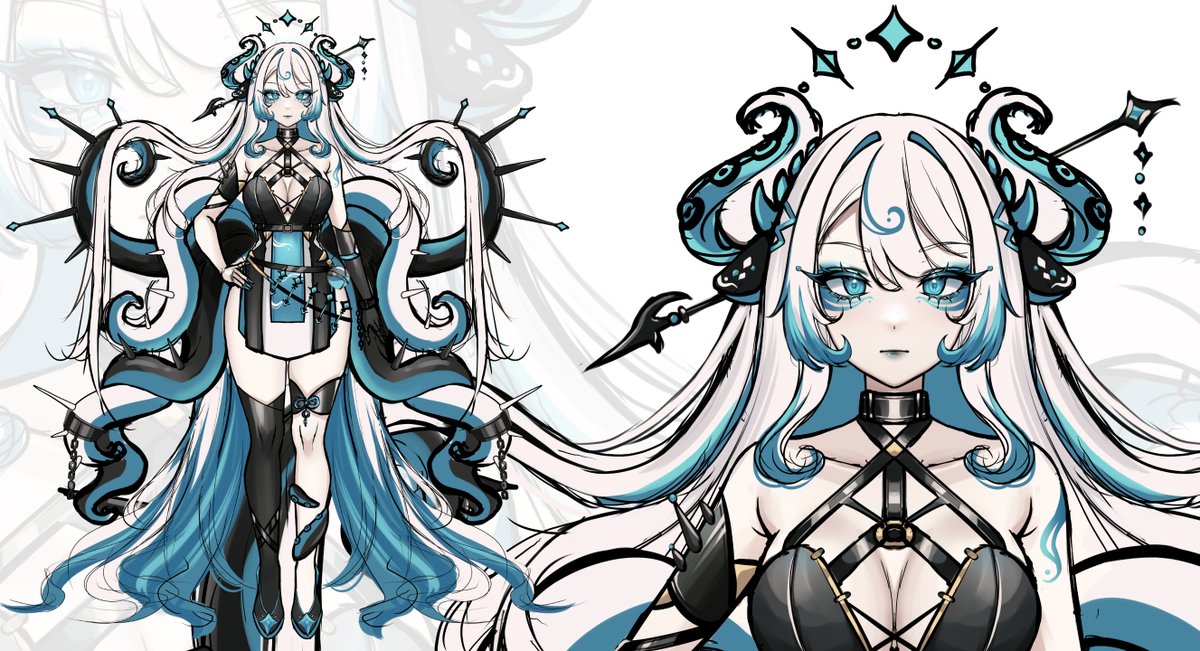 ErianOsamu's tweet photo. character designers, QRT with your fav designs done by you this year all OCs! 

Hope I can make more again next year!!! https://t.co/XVAEbv29Rk