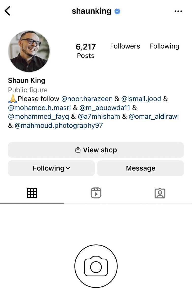 Meta has shut down Shaun King’s IG account under their support for dangerous organizations policy. He had over 5 million followers.