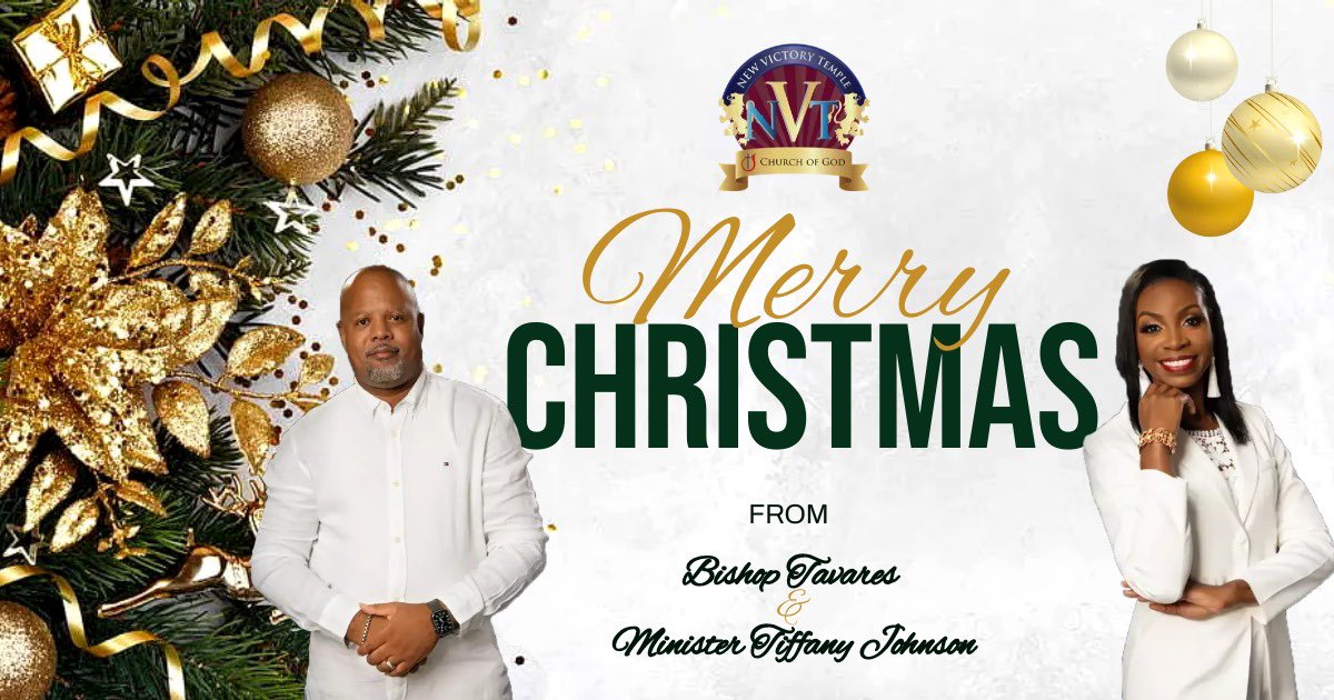Minister tiffany and i would like to take this time to wish you a Merry Christmas.  Let’s remember the real reason for the season and that’s Christ our savior.  Blessings to a great day.